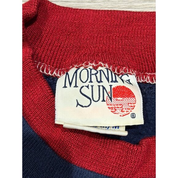 Vintage 90s Morning Sun Autumn Home is where the Cat is Sweatshirt Size Medium - Picture 9 of 9